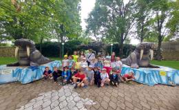 Воспитанники лагеря с дневным пребыванием «Солнышко» посетили сафари парк. 